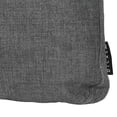 thumbnail image 4 of Cojin Decorativo Cuadrado Grande Set de 2 Belucci Steel Gris Oscuro, 4 of 4