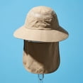 thumbnail image 6 of UPF 50 Wide Brim Bucket Hat with Neck Flap Breathable Sun Protection Fishing Hat for Men Women Summer Outdoor Hiking Gardening, 6 of 6