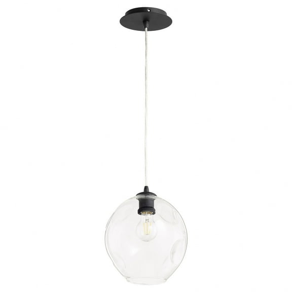 Quorum Lighting - Numen - 1 Light Pendant-Noir Finish    -Traditional