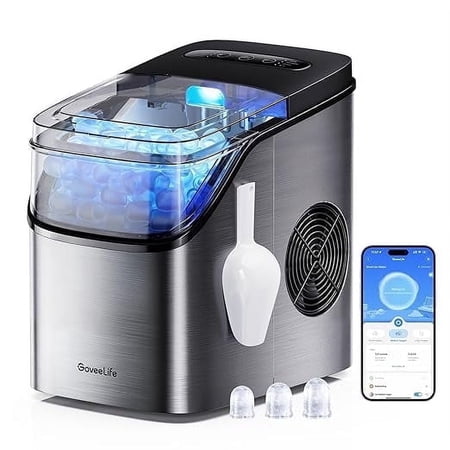 GoveeLife Smart Countertop Ice Maker 1s, Cooler