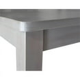 thumbnail image 3 of Best Master Table à Manger Rectangulaire en Bois Massif Luxembourg Gris Rustique, 3 of 3