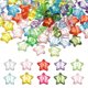 thumbnail image 1 of Paquete de 50 Cuentas de Estrella de Acrílico, Cuentas de Estrella de Cristal de 20mm para Fabricación de Joyas/Pulsera/Collar/Manualidades de Bricolaje [Colores Mezclados], 1 of 6