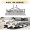 thumbnail image 4 of Lap Desk For Laptop, Portable Bed Table Desk, Laptop Desk With LED Light And Drawer, Adjustable Laptop Stand For Bed, Sofa, Study, Reading, 4 of 7