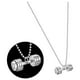 thumbnail image 5 of Mancuerna Collar Colgante Titanio Acero Inoxidable Fitness Gym Collar Peso Placa Barbell Mancuerna Collares Hombres Mujeres Cadena Colgante, 5 of 7