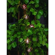 Metal Sheet Ball Light Strng -gold Coppr