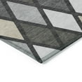 thumbnail image 4 of Addison Rugs Chantille Indoor/Outdoor Transitional Diamonds Gray Washable Rectangle Rug, 9' x 12', 4 of 6