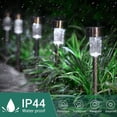 thumbnail image 3 of 12 luces solares para jardín, impermeables, LED, para patio, césped y caminos., 3 of 5