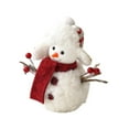 thumbnail image 3 of Decoración de mesa de muñeco de nieve navideño Decoración de mesa navideña Decorativa Festiva S, 3 of 9