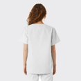 thumbnail image 2 of SPECTRUM UNIFORMS Scrubs Top Doctor & Nurse Coat Yoga Unisex V-Neck Ideal for Medical Professionals Hospital and Lab Workwear White, 2 of 4