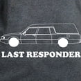 thumbnail image 3 of CafePress - Hearse Last Responder T Shirt - Women's Traditional Fit Dark T-Shirt, 3 of 4