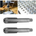 thumbnail image 1 of Thread Tool 2pcs High Speed Steel Straight Flutes Hand Thread Tap Industrial & Scientific Cutting Tools Threading Taps Thread Milling Taps, 1 of 7