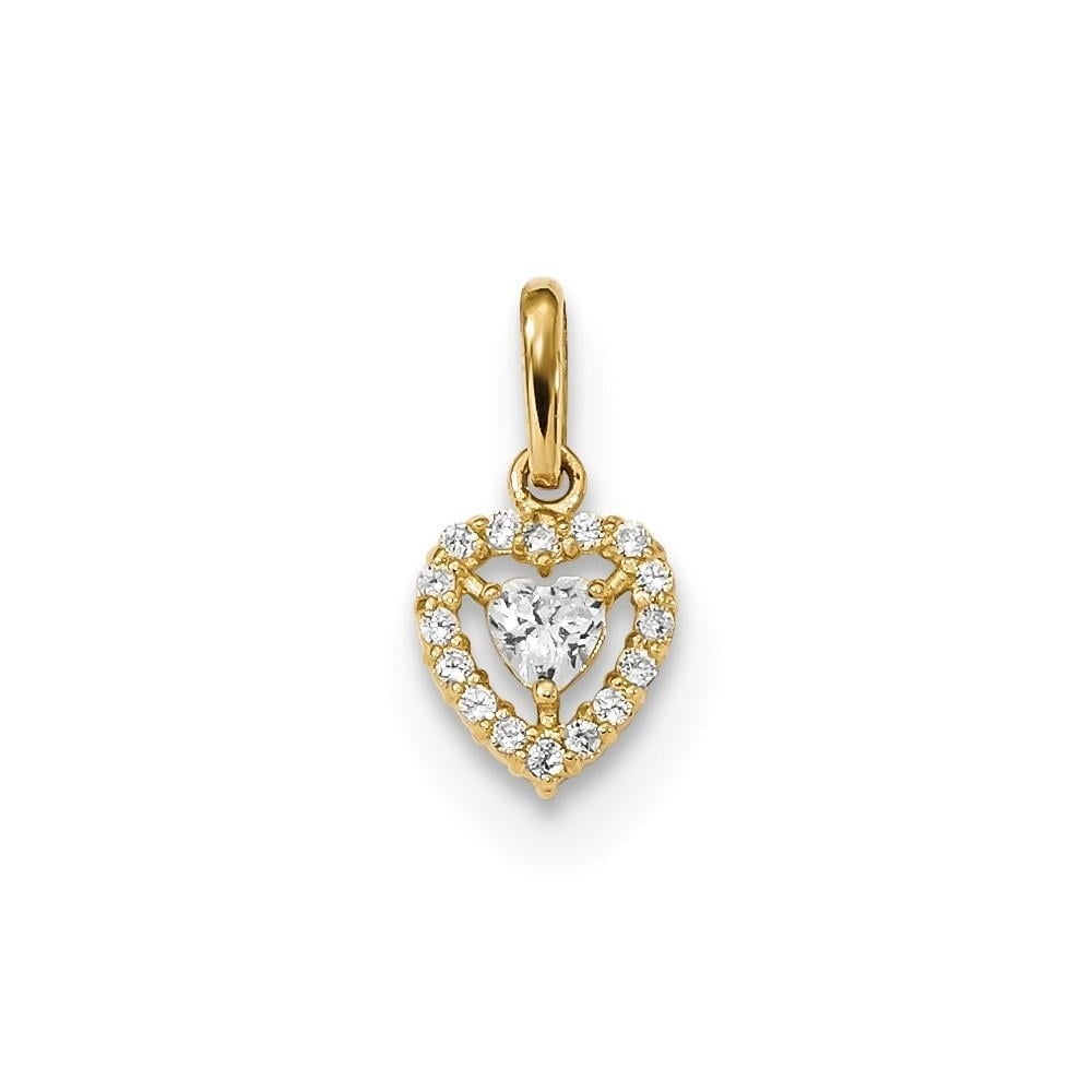 0.79 x 0.2 Inches Affluent Rock Solid 14K Yellow Gold Doctors Syringe Charm