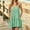Green02, variant on Snorda Women's Striped Dress, Summer Round Neck Sleeveless Striped Solid Color Casual Dress Flowy Sundress Ideal for Daily Wear, Beach Vacation & Party