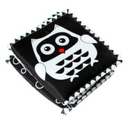 GAZI Educational Toys Black And White Newborn Bed Toys Knowledge Cloth Book owl