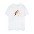 thumbnail image 1 of DC Comics T-Shirt Boyfriend en Coton Logo Flash Lightning pour Femmes, 1 of 4