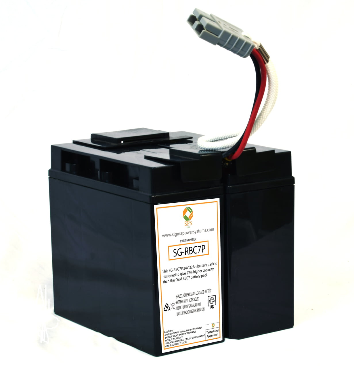 SPS Brand Set of Terminal Covers for APC SmartUPS SU700XLNET RBC7 Battery Cartridge 10 Pack 