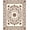 Brown, Pattern 1, variant on ODIKA 4'x6' Machine Washable Non-Slip Area Rug, Floral Vine Design with Interlocking Botanical High Traffic Rug, Brown, 562321