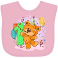 thumbnail image 3 of Inktastic 1st Birthday Teddy Bear Boys or Girls Baby Bib, 3 of 4
