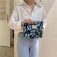 thumbnail image 4 of Student Stationery Bag Casual Zipper Pouch Wallet Makeup Bags Large Capacity Makeup Bags Women Toiletry Bag Korean Storage Bags Travel Organizer Checkerboard Cosmetic Bags GREEN CHECKERBOARD, 4 of 8