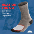thumbnail image 3 of Cascade Mountain Tech Air-Activated Adhesive Toe Warmers (30-pack), 3 of 6