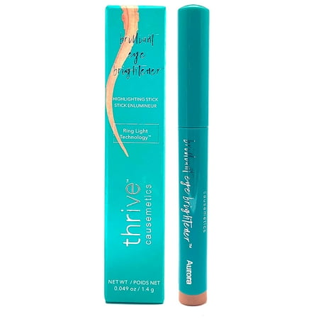 Thrive Causemetics Highlighting Stick Eye Brightener, Rose Gold Shimmer, Aurora