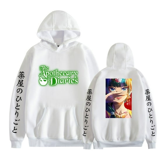 Leveorch The Apothecary Diaries Avant garde Drawstring Long Sleeve Unisex Pocket Hoodie