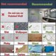 thumbnail image 5 of Wabjtam Adhesive Hooks For Hanging Heavy Duty Wall Hooks 22 Lbs Self Adhesive Sticky Hooks Waterproof Transparent Hooks For Keys Bathroom Shower Outdo, 5 of 5
