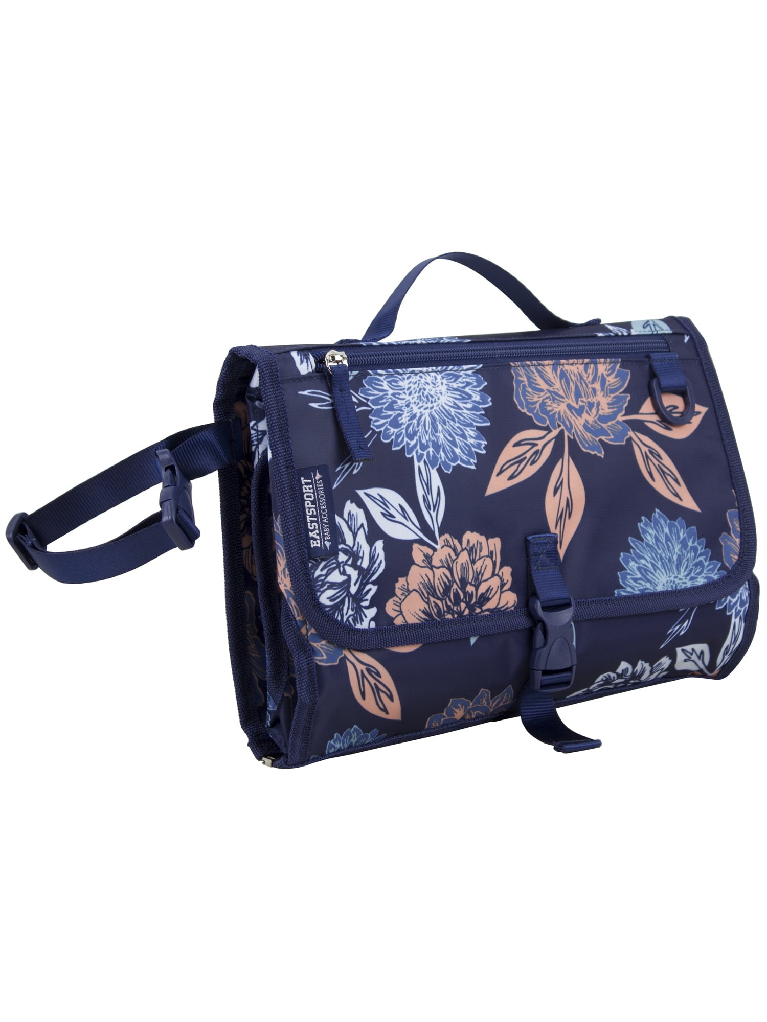 Eastsport Polyester Portable Diaper Changing Pad, Blue