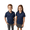 Navy, variant on Boys & Girls School Uniform Polo Shirt, 2-Pack Short Sleeve Navy Dri-Fit Performance Polos, 7–8 year, Youth Small, ClassExceed