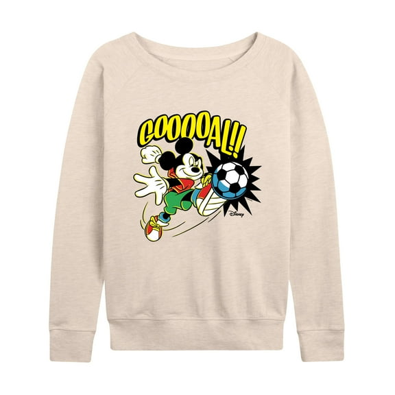 Disney - Goooal - Women's Lightweight French Terry Long Sleeve Shirt