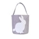 thumbnail image 2 of Bolsa de Cesta de Pascua con patrón de conejito y huevo - Bolsa de regalo de tela multicolor 24x23cm para caramelos y regalos, 2 of 6