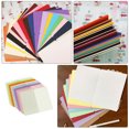 thumbnail image 3 of HONMEET 50Pcs Festival Greeting Cards Assorted Color Blank Blessing Cards for Graduation and Parties, 3 of 8