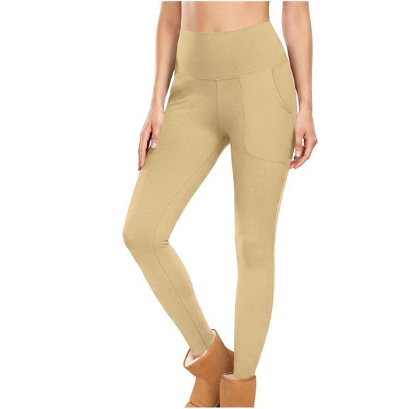 Juslio Women Pants Comfortable Leggings High Waist Casual Leggings