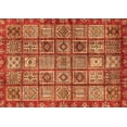 thumbnail image 1 of Ahgly Company Indoor Rectangle Abstract Orange Modern Area Rugs, 3' x 5', 1 of 4