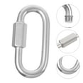 thumbnail image 1 of CTIRCHIU 5 Pcs Stainless Steel Chain Link Quick Connector for Camping, 1 of 6