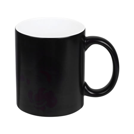 

BESTONZON Color Changing Mug Heat Changing Cup for Morning Coffee Tea Milk Ceramic Mug