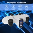 thumbnail image 2 of Rechargeable Battery Pack for PS5/Slim/Pro Controller with 2000mAh Type-C Fast Charging, Digital Display, Quad Protection & Wireless Charging, 2 of 10