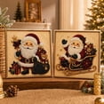 thumbnail image 4 of Fall Diamond Art, Pearl Art Kits for Adults, DIY Christmas Pearl Diamond Painting Art Kit, Holiday Home Wall Decor Paintings, Pearl Painting Kits Christmas Pearl Beads Art Craft, 7.87in, 4 of 8