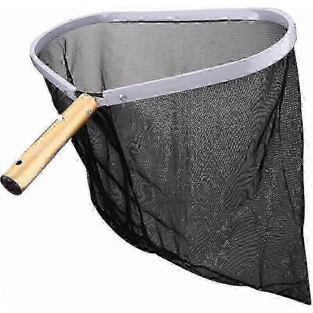 Sheet Trawler Professional Bottom Landing Net with Reinforced Aluminum, Sturdy Fine Mesh Broom Cleaning Deep Unbreakable Bag Pool Accessories Reinforc
