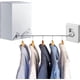 thumbnail image 1 of Retractable Clothesline, Stainless Steel Expandable Clothesline, Portable Clothesline Drying Rack 4.2m Adjustable Wire, Punch and Wall Mount for Indoo, 1 of 5