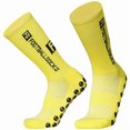 thumbnail image 3 of Calcetines de fútbol juveniles SpotYellow 2Pares Amarillo 6-12.5US TapeDesign Calcetines Tubo Medio Algodón, 3 of 3