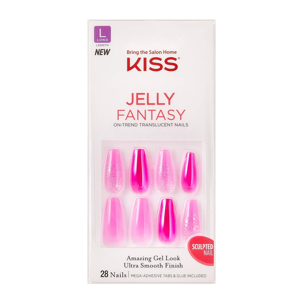 KISS Gel Fantasy Jelly Nails Jelly Baby