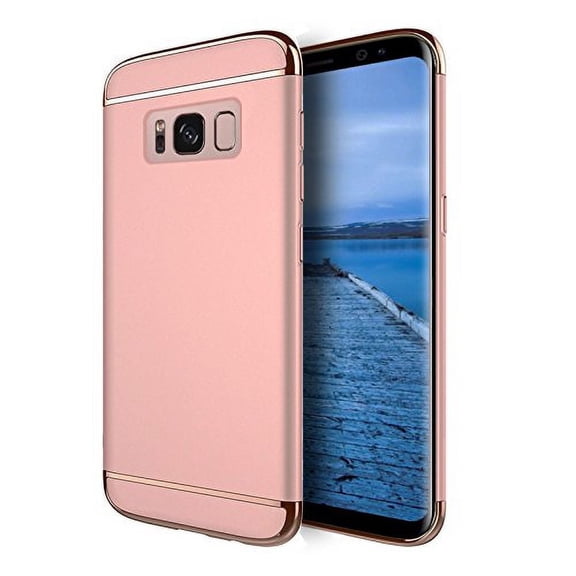 GSA Slim Griptech Hybrid Case For Samsung Galaxy S8 Plus - Rose Gold