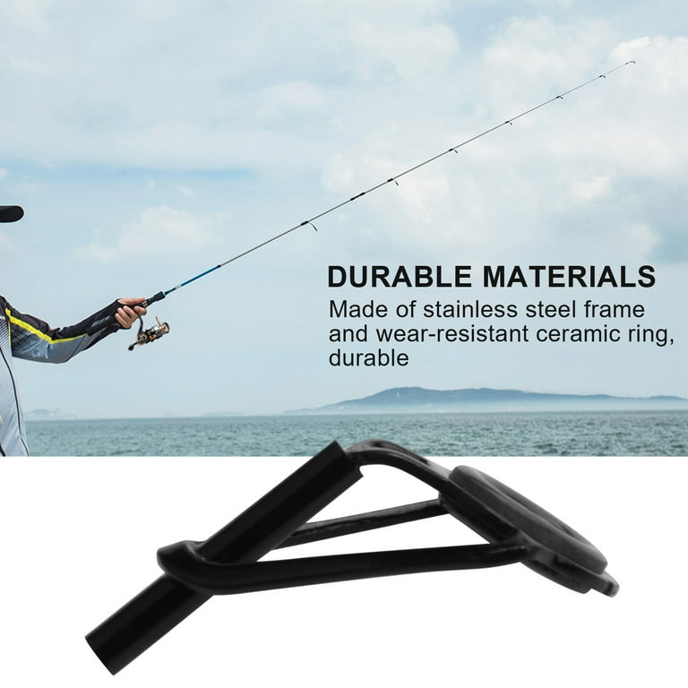 fishing rod tips walmart 80 Pcs Fishing Rod Tip Repair Kit Stainless Steel Ceramic Ring Guide Tips  Rod Guide Replacement Tip for Sea Fishing