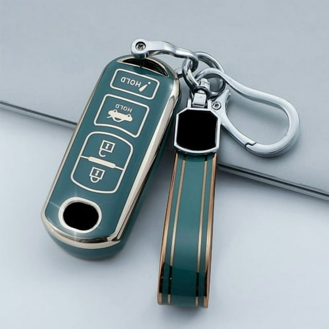 Car Key Fob Cover Case Protector 4 Button TPU Remote Key Cover Shell Case Fob Holder For Mazda 3 6 CX-3 CX-5 MX-5