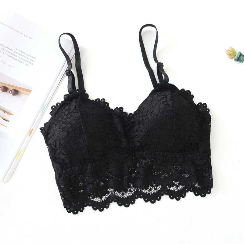 bralette and tube top