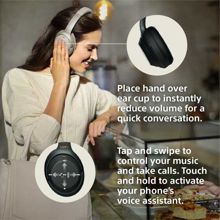 Sony WH1000XM3 Black Wireless Bluetooth Headphones