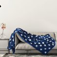 thumbnail image 4 of Blanket - Soft and Warm Flannel Blanket - Winter Blanket for Sofa and Bedspread - Star 180 x 200 cm, 4 of 5