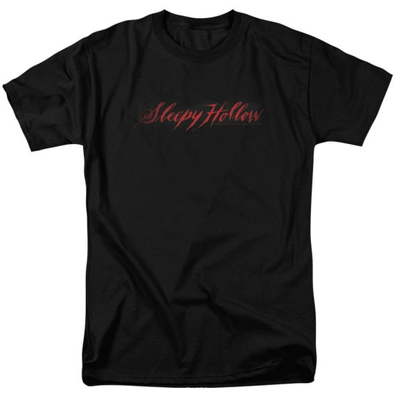 Sleepy Hollow Logo Adult 18/1 T-Shirt Black