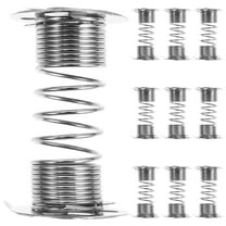 10 Pieces DIY Car Dashboard Bobblehead Spring Base Ornament for Craft and Toy Decorations